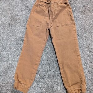 Kids Khaki Jogger Pants